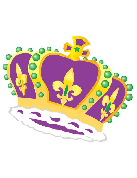 Mardi Gras Crown Clip Art New Orleans Free Vector Clip Art