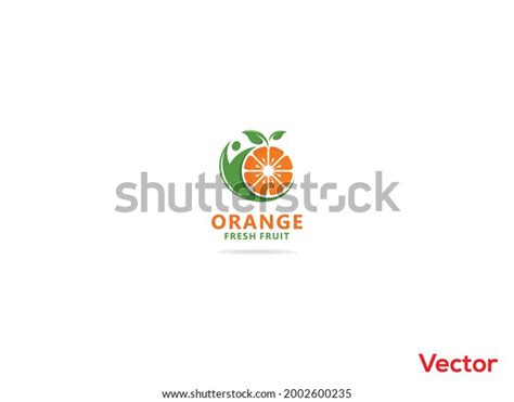 Collection Orange Fruit Logo Design Premium Stock Vector Royalty Free