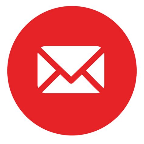 33 Email Icon Red Logo Icon Source