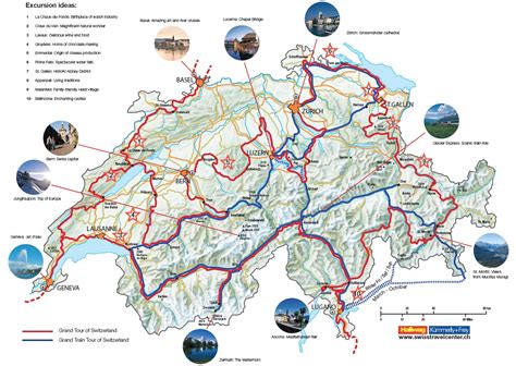 Detailed maps of switzerland in good resolution. Switzerland Trip - Switzerland Tour Guide - Swiss Rail Travel