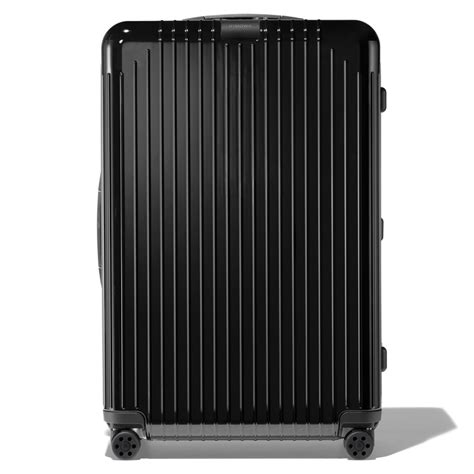Essential Lite Check In L Lightweight Suitcase Black Rimowa