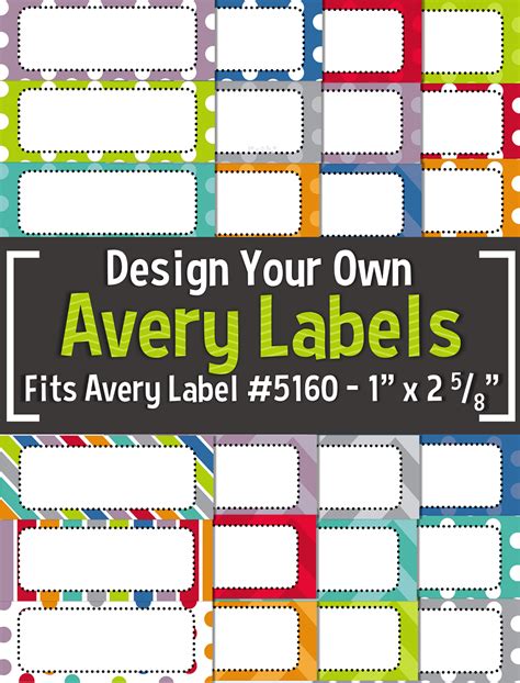 Avery 5160 Label Template Free Free Frightening Halloween Designs