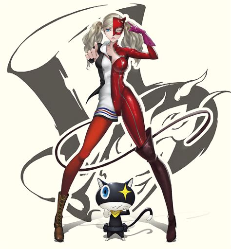 Ann Takamaki And Her Alter Ego Panther Persona 5 Ann Persona 5 Joker