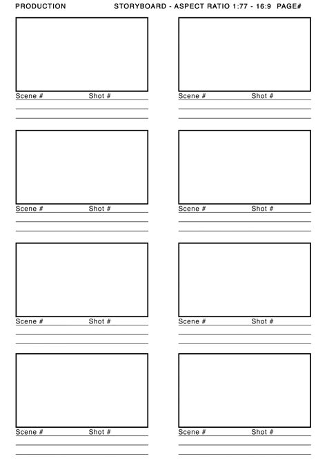 Storyboard Cheat Sheet Storyboard Examples Storyboard