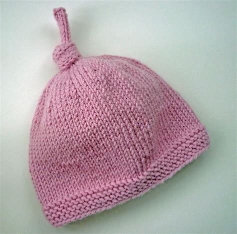 A Quick And Easy Knit Baby Hat With Sizes From Preemie To 2 Years