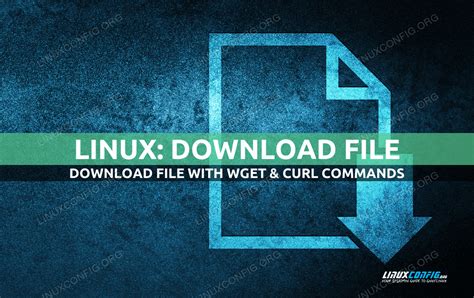 Download File From Url On Linux Using Command Line Using Wget Or Curl