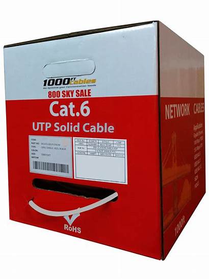 Cat6 Copper Cable Riser 1000ft Plenum Solid