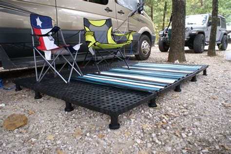 Portable Patio Deck Kit Travel Easy Decks