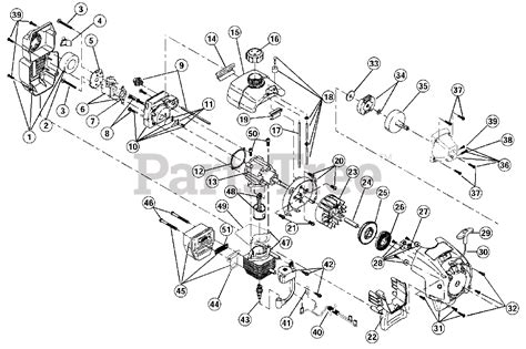 Ryobi String Trimmer Parts Diagram