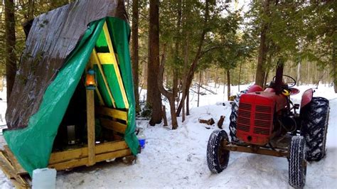 Sleigh Shelter And Corduroy Road Preparations Log Cabin Update Ep 104