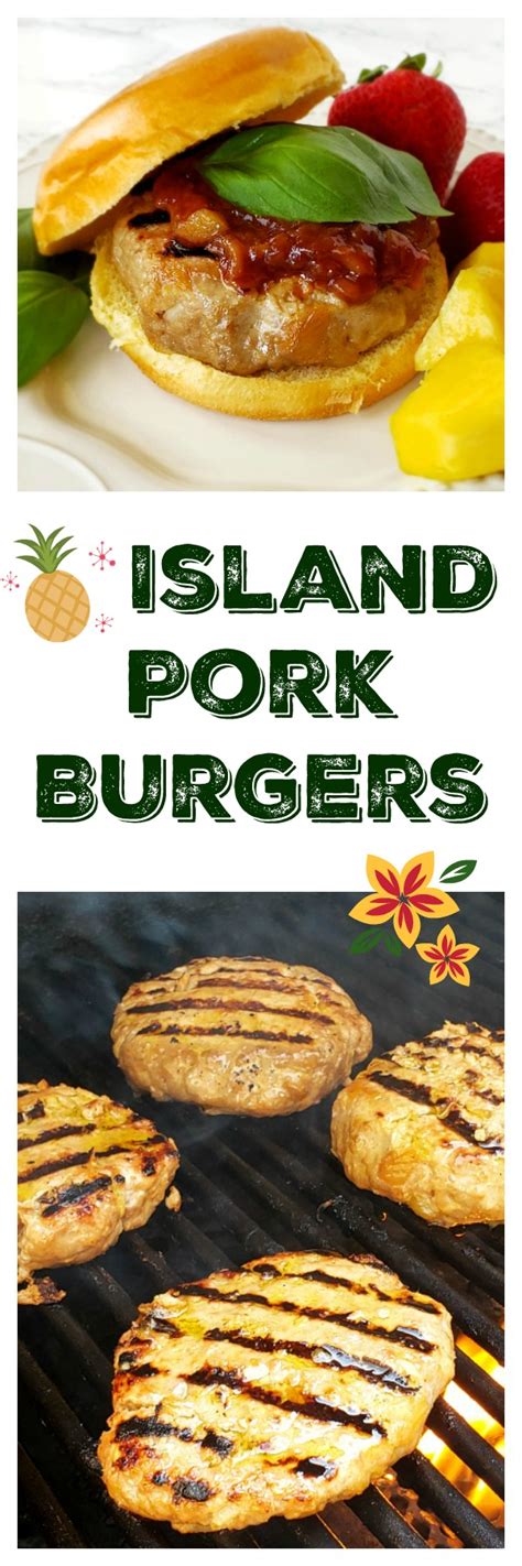 Gordon ramsay hamburger recipe all his secrets revealed s kitchen recipes. Island Pork Burgers Recipe | Burgers made with ground pork ...