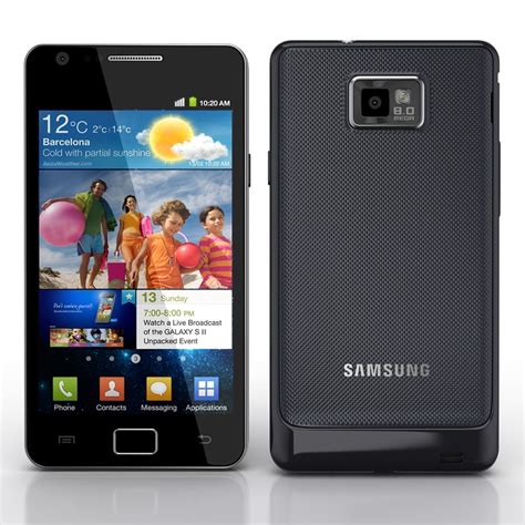 3d Samsung I9100 Galaxy S2 Model