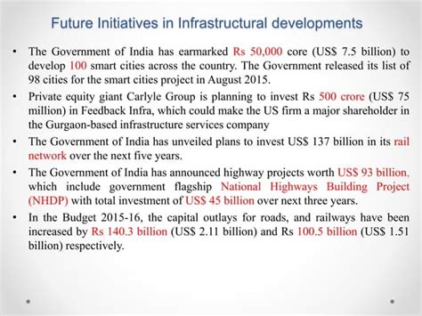 Ece Impacts Of Infrastructural Development On Economy Of India