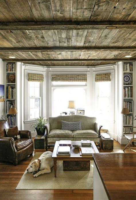 Sometimes height comes into play when choosing a good ceiling material. 51 Cozy Wood Ceiling Ideas To Warm Up Your Space - Shelterness