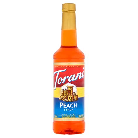 Torani Peach Syrup 750ml