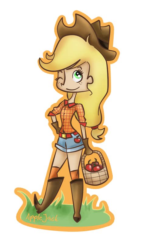 Human Applejack By Mentagranizada On Deviantart