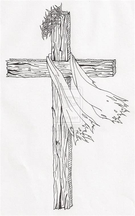 Jesus On The Cross Drawing At Explore Collection