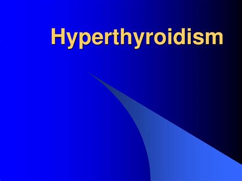 Ppt Hyperthyroidism Powerpoint Presentation Free Download Id765828