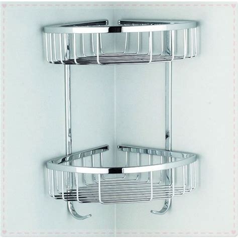 Explore a range of wastebaskets, toothbrush holders, soap dishes you can also find a variety of accessories for every room in your home. High Quality 2 Layers Bathroom Corner Wall Shelf in ...