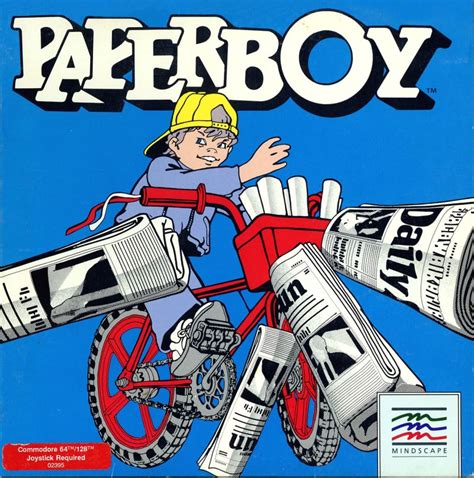 Paperboy For Commodore 64 1986 Mobygames