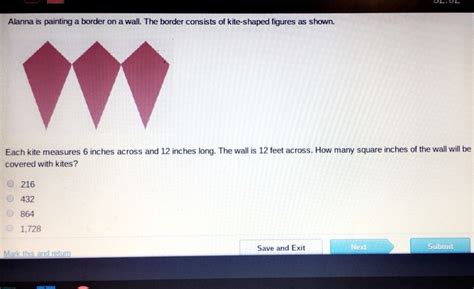 The distance d in inches (″) is equal to the distance d in feet (ft) times 12: Each kite measures 6 inches across and 12 inches long. The ...
