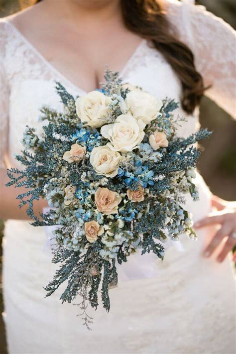 We can help you do it yourself! Romantic Dusty Blue Fall Wedding Color Ideas ...