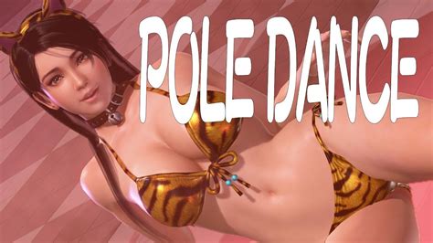 Doax3 Momiji Pole Dance 紅葉、水着：ベンガル、髪型：ロング Bengal Youtube