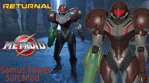 Returnal Metroid Samus Power Suit Alt Mod YouTube