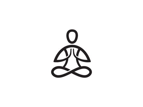 Meditation Logo Mark By Ivan Nikolić On Dribbble