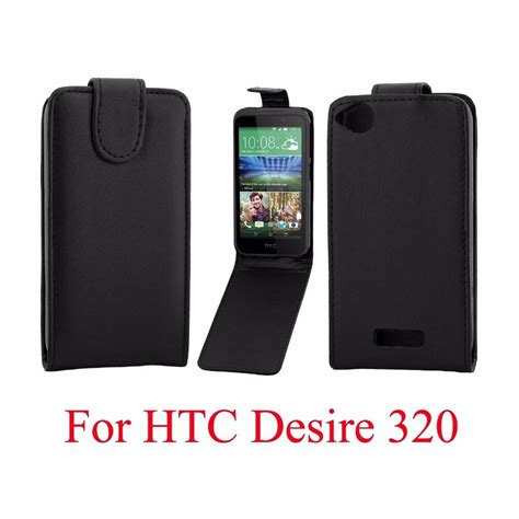Phone Bags Cover For Htc Desire 320 Phone Case Back Coque Pu Leather