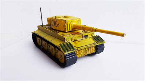 Diy How To Make Cardboard Tank Diy Project Tank Model Youtube