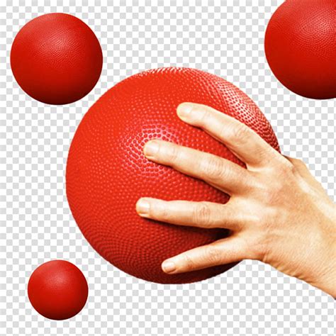 Glee Dodgeball Person Holding Red Ball Transparent Background Png