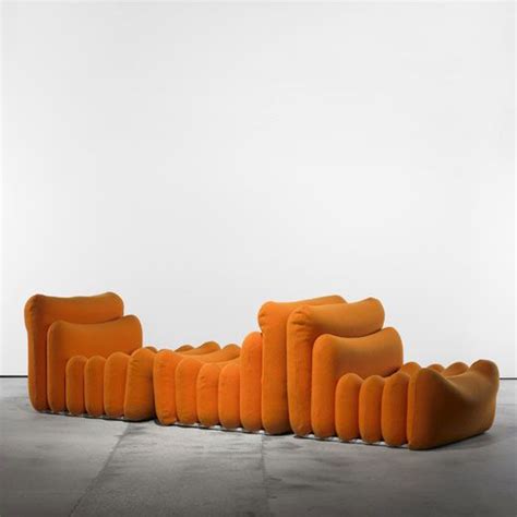 Joe Colombo Additional System Seating For Sormani 1967 Gorgeous