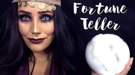 Fortune Teller Makeup And Diy Costume Halloween 2016 Halloween Fortune Teller Fortune Teller