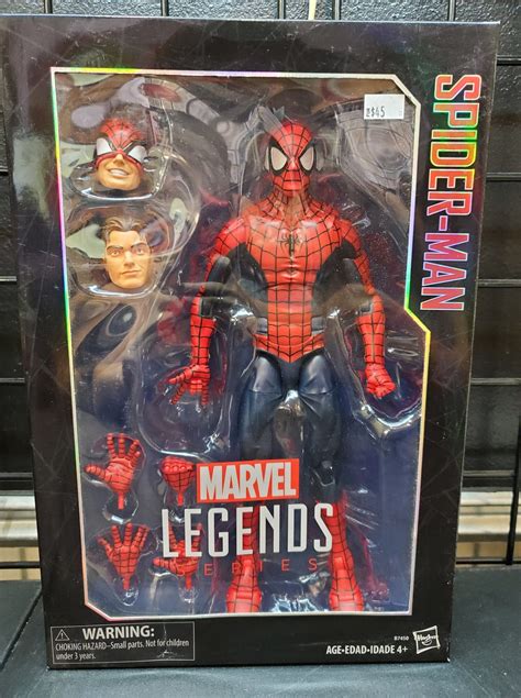 Marvel Legends Series 12″ Spider Man Figure Vintage Toy Mall