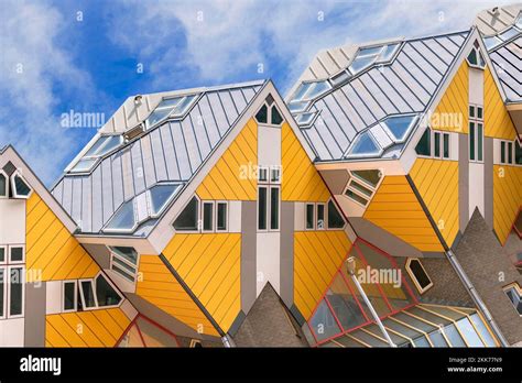 Holland Rotterdam The Cube Houses An Innovative Housing Development