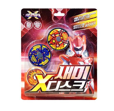 Miniforce Mini Force X Semi Red 6 Disk Toy For X Weapon Selector