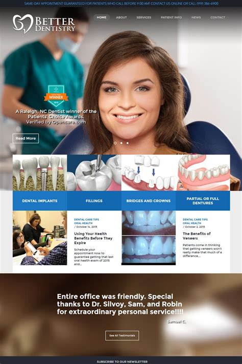 Responsive Web Design For Dentists In Raleigh Nc
