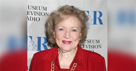 Betty White Suffered A Stroke Six Days Before Death