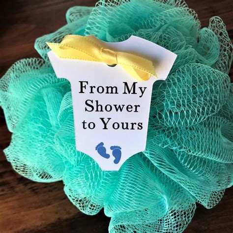From My Shower To Yours Baby Shower Favor Tags 2 Wide Etsy