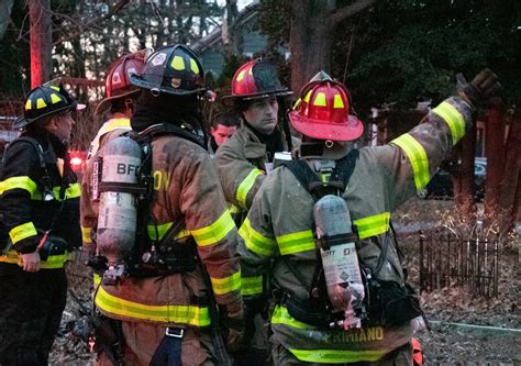 Firefighters Battle Blaze At Historic Barrington Home