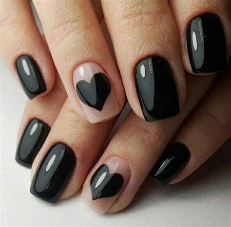 99 Trending Black Nails Art Manicure Ideas Ostty