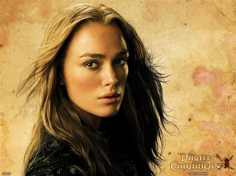 But according to a new interview with keira knightley, the experience of making pirates of the caribbean, the movie, was no picnic either. Keira Knightley as Elizabeth Swann Wallpaper and ...