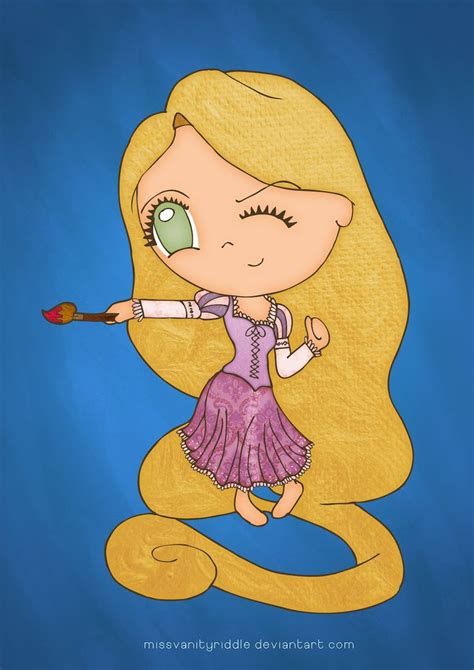 Chibi Awnnn Parte 40 Princesa Rapunzel Disney Disney Rapunzel