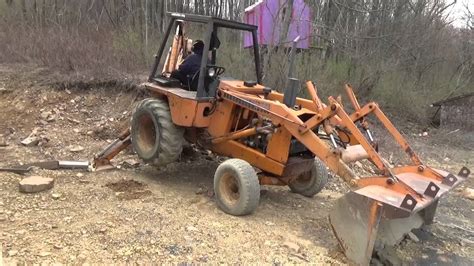 Lets Dig It With The Case 580c Backhoe Youtube