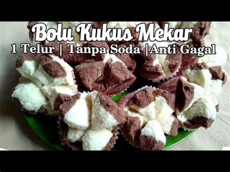 Tapi, dengan resep bolu kukus pelangi lembut yang seruni berikan ini, dijamin anti gagal. RESEP BOLU KUKUS MEKAR SATU TELUR, TANPA SODA, ANTI GAGAL - YouTube