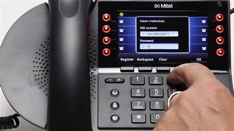 Mitel Ip 400 Phone Verify And Assign An Extension Youtube