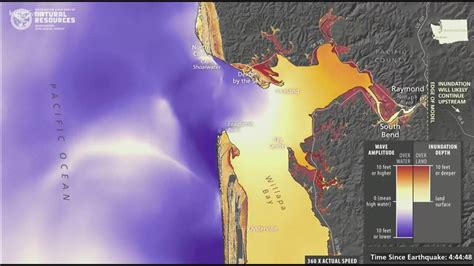 Simulations Show Tsunami From 90 Earthquake Hitting Grays Harbor