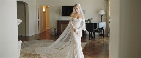 Inside Hailey Biebers Wedding Dress Fitting In Milan