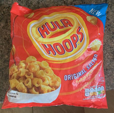 Foodstuff Finds Hula Hoops Original Flavour Potato Rings Iceland By
